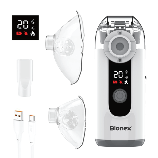 Bionex Portable Nebuliser with LCD Screen