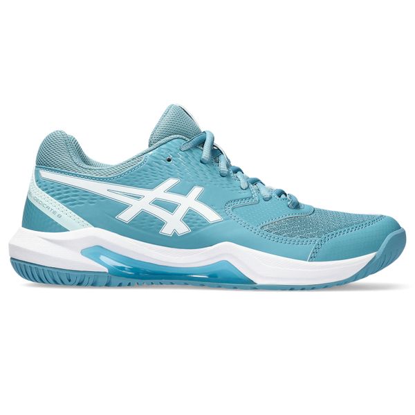 ASICS Women's Gel-Dedicate 8 Tennis Shoes - Gris Blue/White