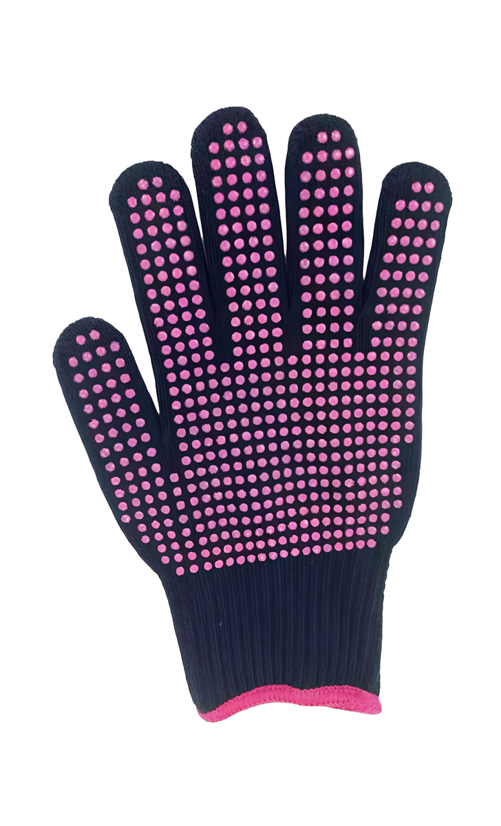 Hair Styling Heat Resistant Gloves With Silicone Bumps | Shop Today ...