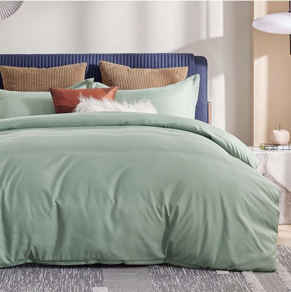 High-Quality Fabric Ace Duvet Cover Set - Green