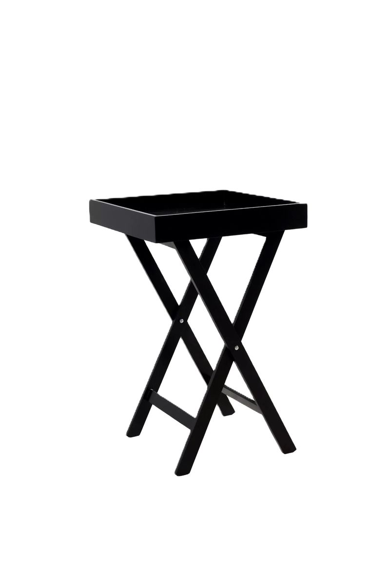 Wooden Folding Butler Tray Tables