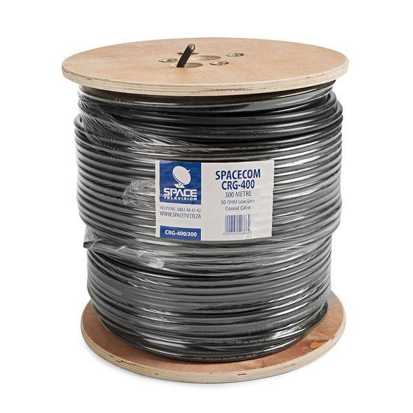 Space TV Ultra Low-loss Coax Cable - 50 Ohm - 300m
