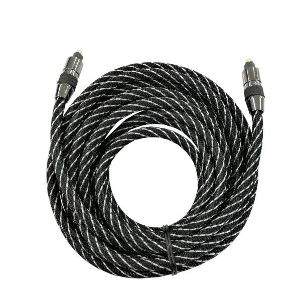 Optical Fiber Digital Audio Male to Male Cable - 3 meters
