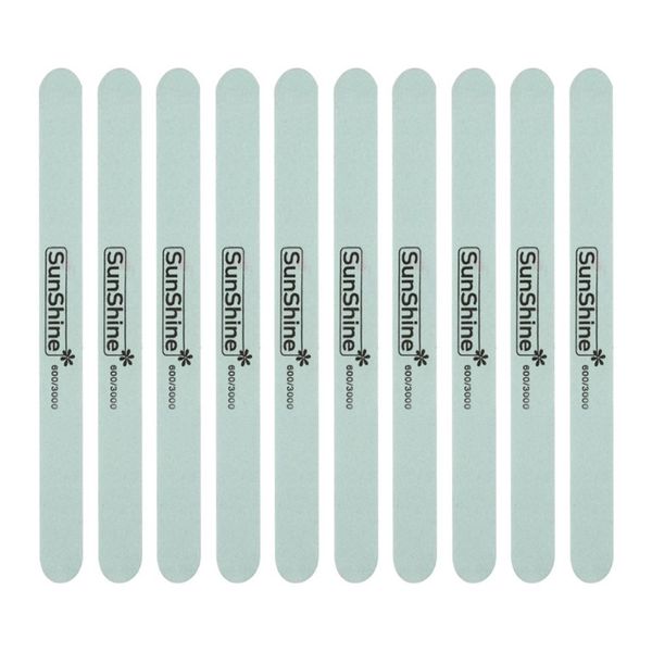 Double-Sided Nail Shiner Sponge Board (10 Pieces)