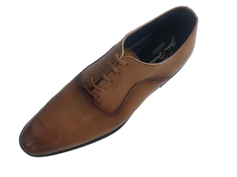 Men's Dress Shoes Oxford Formal Lace Up Leather Shoes for Men by John Drake