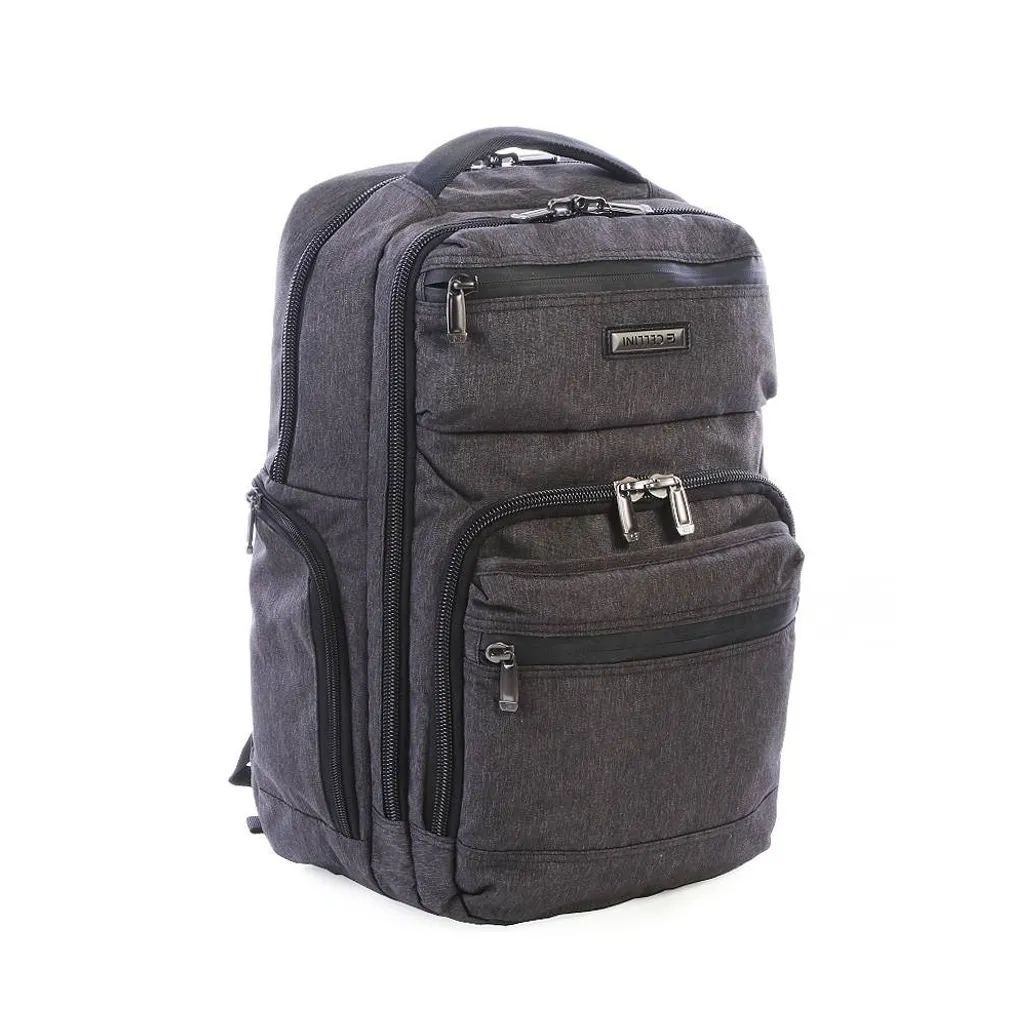 Cellini Sidekick Plus Large Multi Pocket Business Backpack Shadow