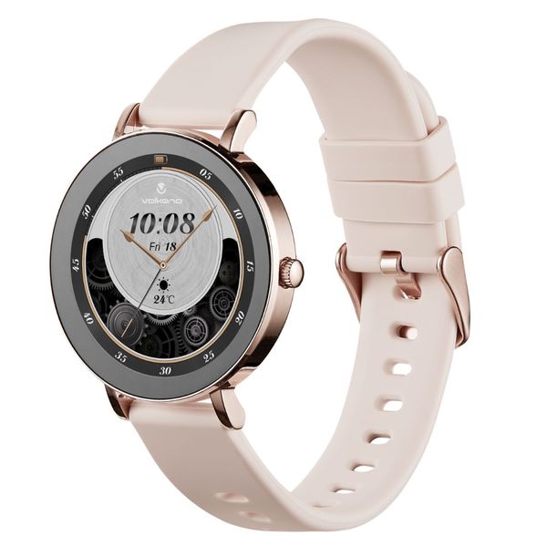 Volkano Aurora Ladies Smartwatch with Bluetooth Calling and AMOLED Display