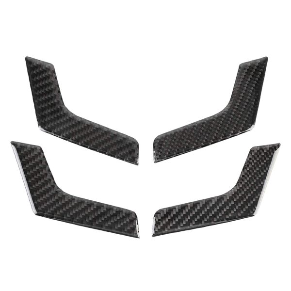 4 PCS Car Door Inner Handle Panel for W204 Decoration