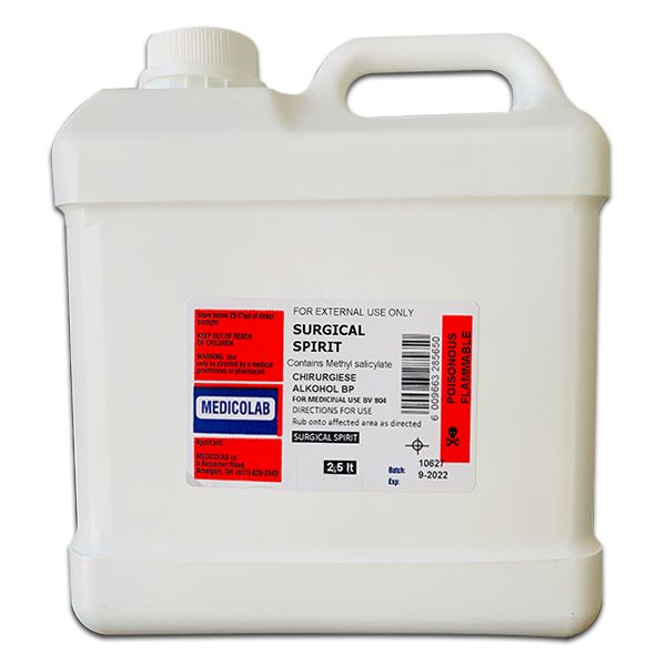 Surgical Spirit - 2,5L