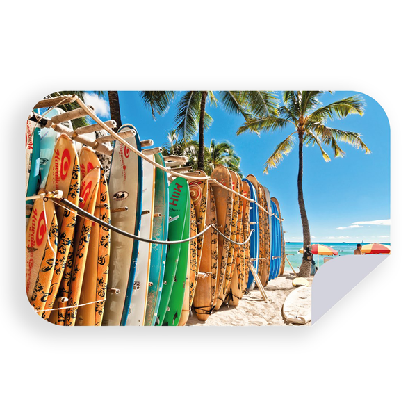 Bobums Microfibre XL Printed Towel - Surfboards Ready to Go - PRXL3747