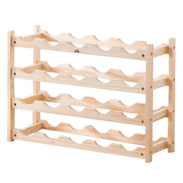 ALANES 4 Tiers 20 Bottle Wine Holder Rack For Home,Bar,Party