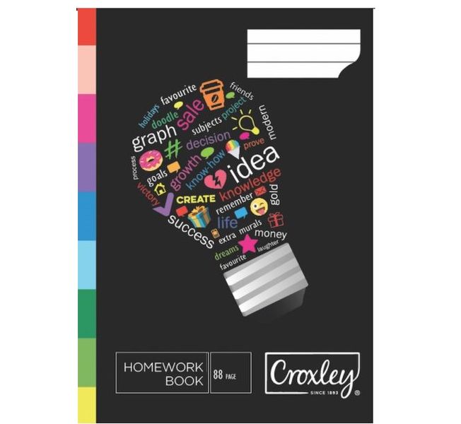 Croxley JD274 88 Page A5 Homework Diary (Pack of 10)