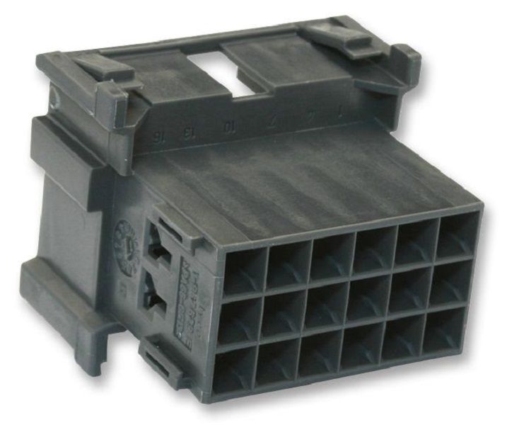 TE Connectivity (929505-6) Connector Housing, Plug, 18 Ways, 5 mm