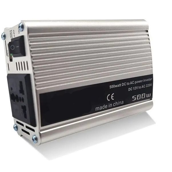 500 Watts 12v DC to 220v AC Inverter - 500W Peak Power 12V Inverter