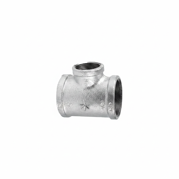 K-Brand Galvanized Steel Tee Reducer 65mm to 50mm Fitting