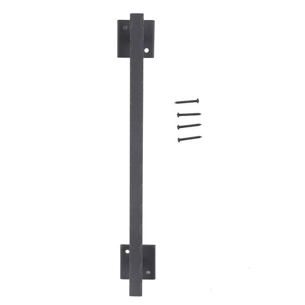 Frosted Carbon Steel Sliding Door Pull for Garage and Cabinets