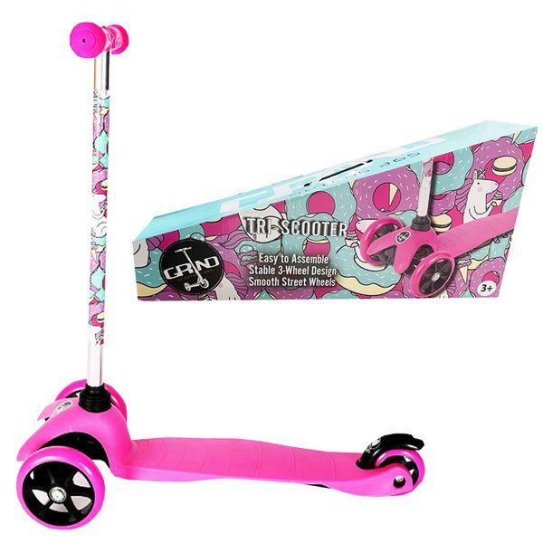 Kids Tri-Scooter - Pink