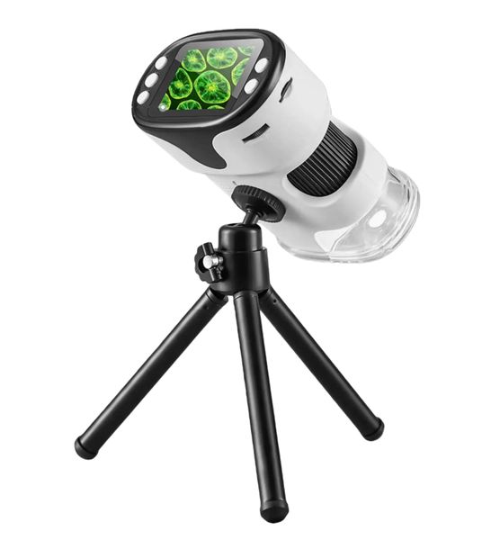 1000X Handheld Digital Microscope, 4K Rechargeable Pocket Mini Microscope