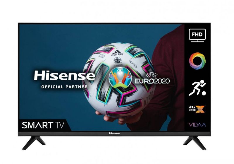 Hisense 40 Inch 1080p FHD Smart Television - Black