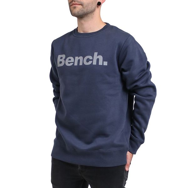 Bench-Mens-Holl Crew Fleece-Navy