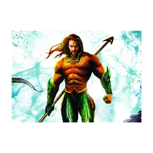 Aquaman Water Portrait - A1 Poster