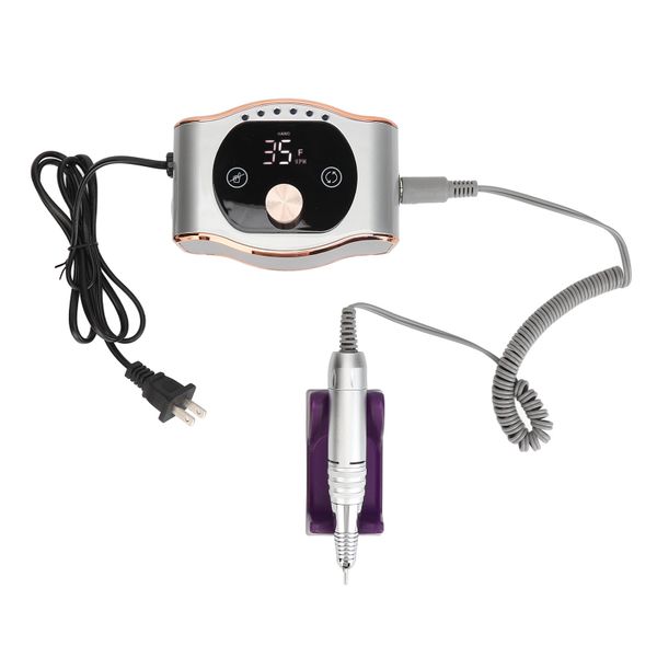 Nail Drill with Touch Screen 35000rpm PU Leather