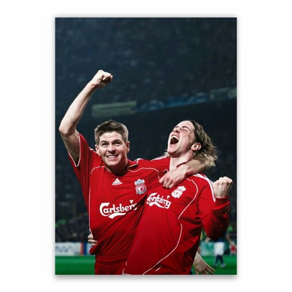 Gerrard And Torres Celebration Poster - A1