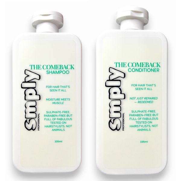 Smply The Comeback Duo-Sulphate-Free Moisture/Repair Shampoo + Conditioner