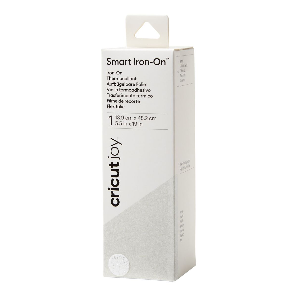 Cricut Joy Smart IronOn 14x48cm (Glitter White) Shop Today. Get it