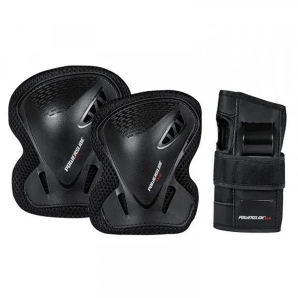 Powerslide One Basic Adult Protection Pack - Black - S