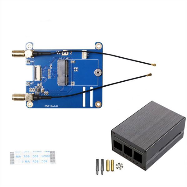 Mpw7Ac for Raspberry Pi 5 Pcie To M 2 E-Key Wifi7 Compatible with Universal
