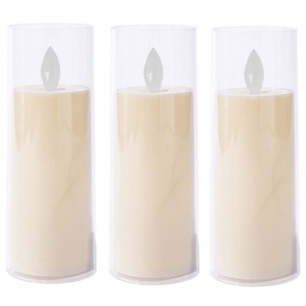 Load Shedding LED Swinging Candles 13cm (Set of 3)