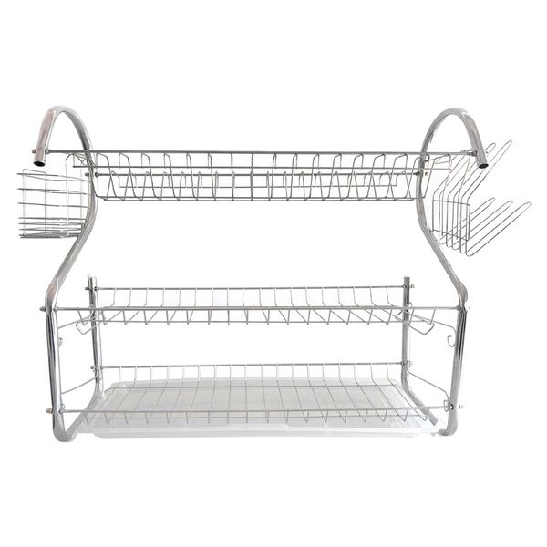 3 Tier Stainless Steel Dish Rack