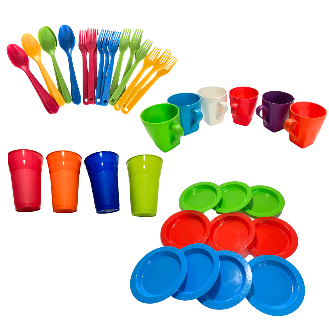 Plastic Cups Plates Spoons Forks & Tumblers Set Shop Today. Get