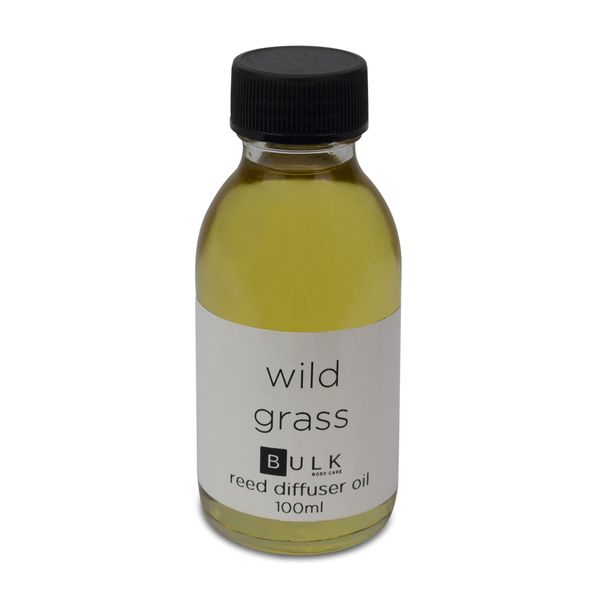 Bulk Body Care - Reed Diffuser Perfume Oil - Wild Grass - 100ml