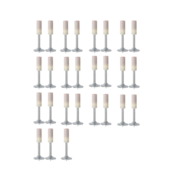Set Of Mini 27 Integrated Fire Protection Disc Nails