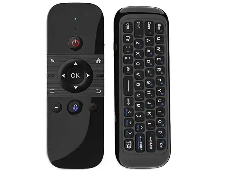 ZATECH Air Mouse Keyboard 2.4G Wireless BT5.0 Dual Functionality Control