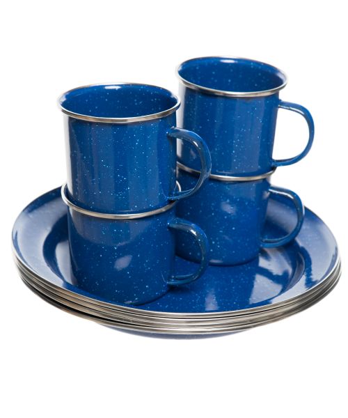 Campground Plate, Bowl &amp; Cup Set