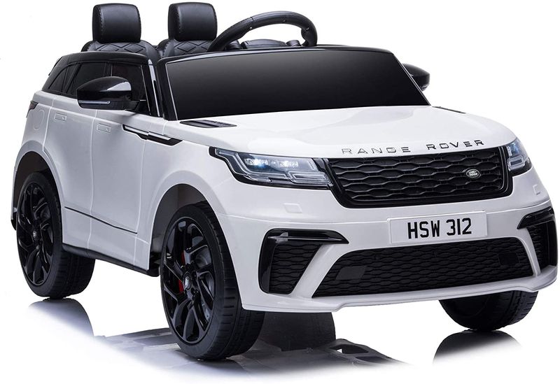 Range Rover Velar 12V Kids Ride On Car - White