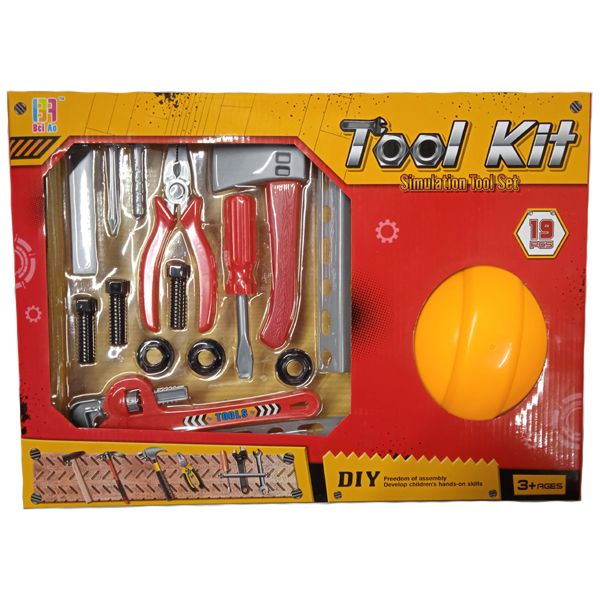 Builders Toy Tool Set
