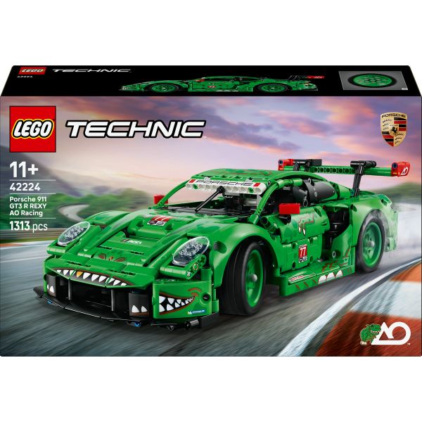 LEGO® Technic Porsche 911 GT3 R REXY AO Racing Car 42224