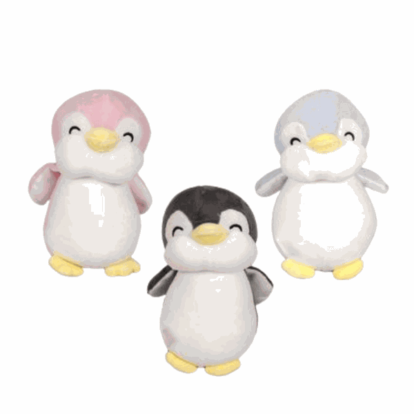 Plush Sealife Penguin 20cm - Pack of 3