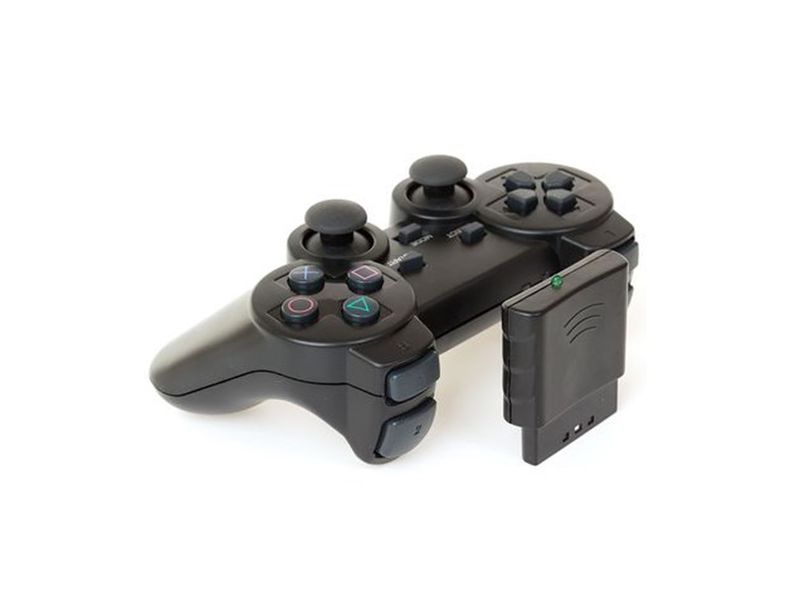 6 in 1 Game Controller 2.4GHZ Wireless Dual Vibration Gamepad for PC/PS3
