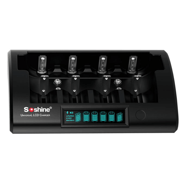 Soshine cd1 (pro) - 4bay battery charger