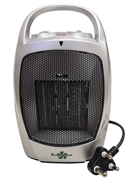 Tempadair Silver 1500 W Programmable Thermostat Fan Heater