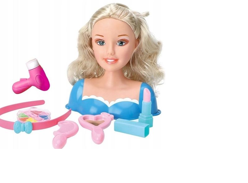 Princess Styling Head Doll Beauty Set