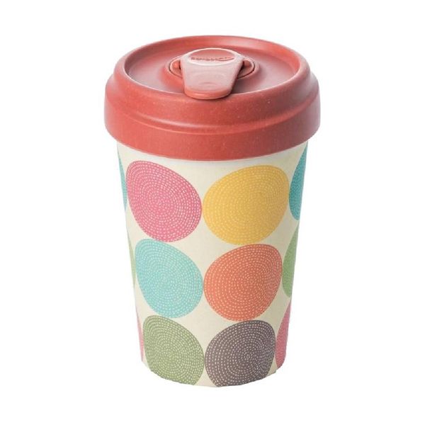 ChicMic Bright Circles Bamboo Travel Mug 400ml