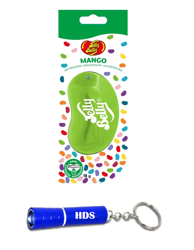 Jelly Belly 3D Air Freshener Mango with HDS Torch Shop Today. Get