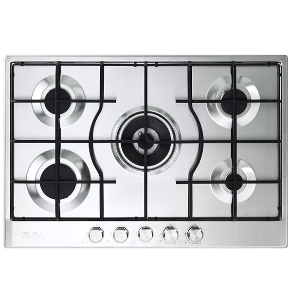 Elba 02/ELIO 75-545 Stainless Steel Gas Hob 70cm