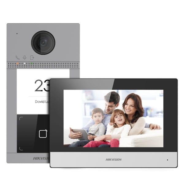 HIKVISION-IP Video Intercom Kit DS-KIS604-S(B)